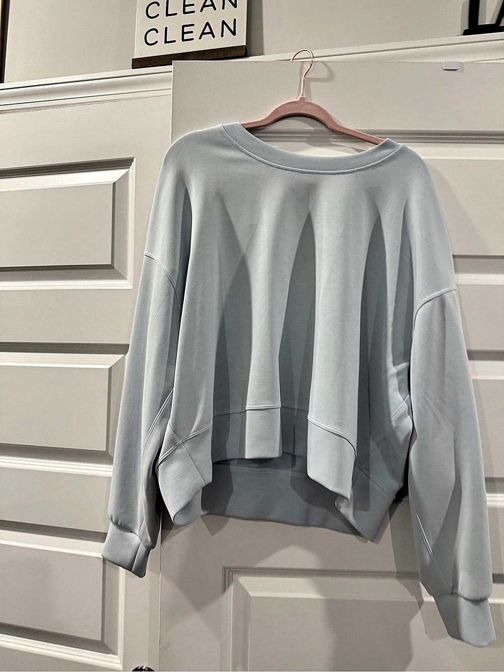 Lululemon Softstreme perfectly Oversized Crew